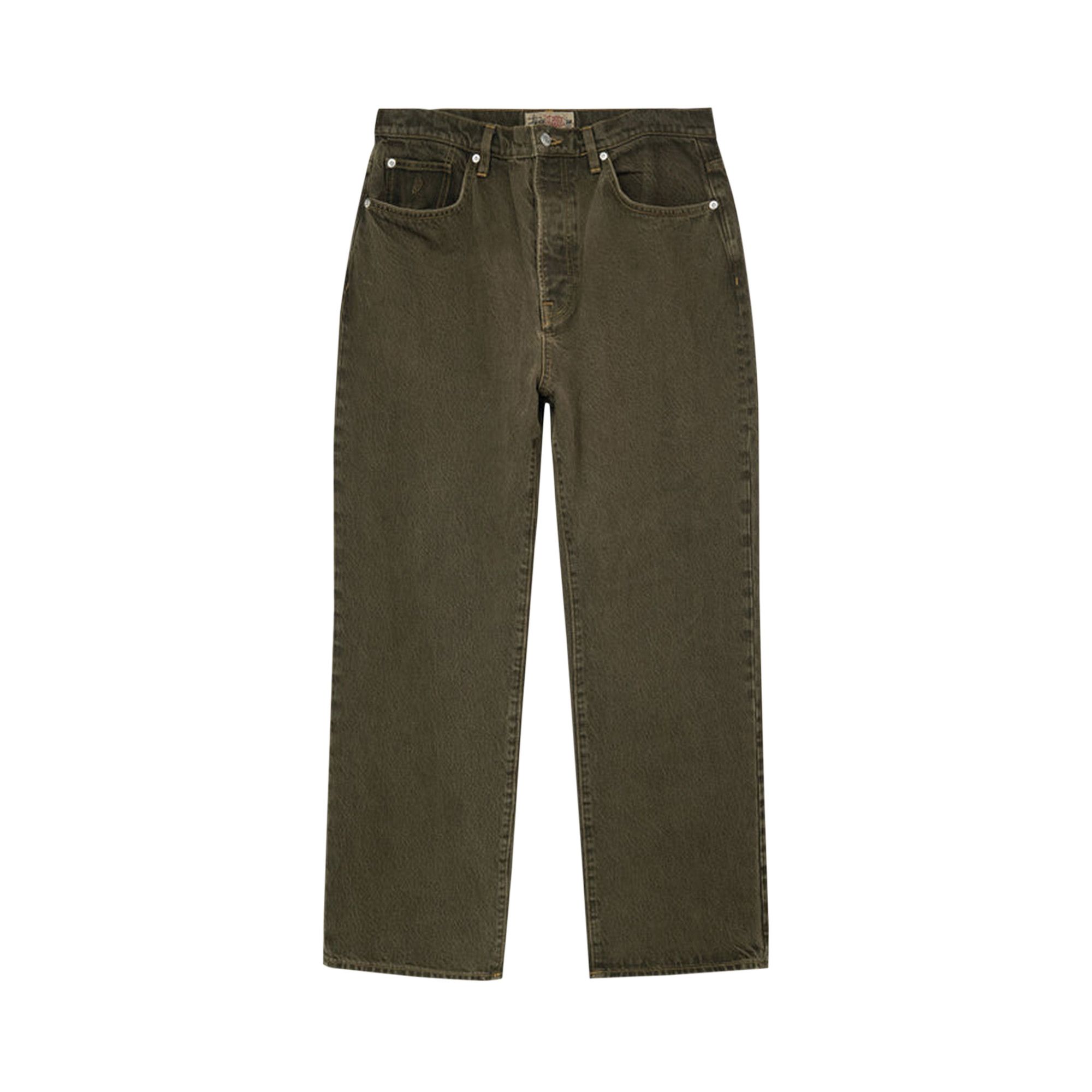 Buy Stussy Denim Classic Jean 'Olive' - 116601 OLIV | GOAT
