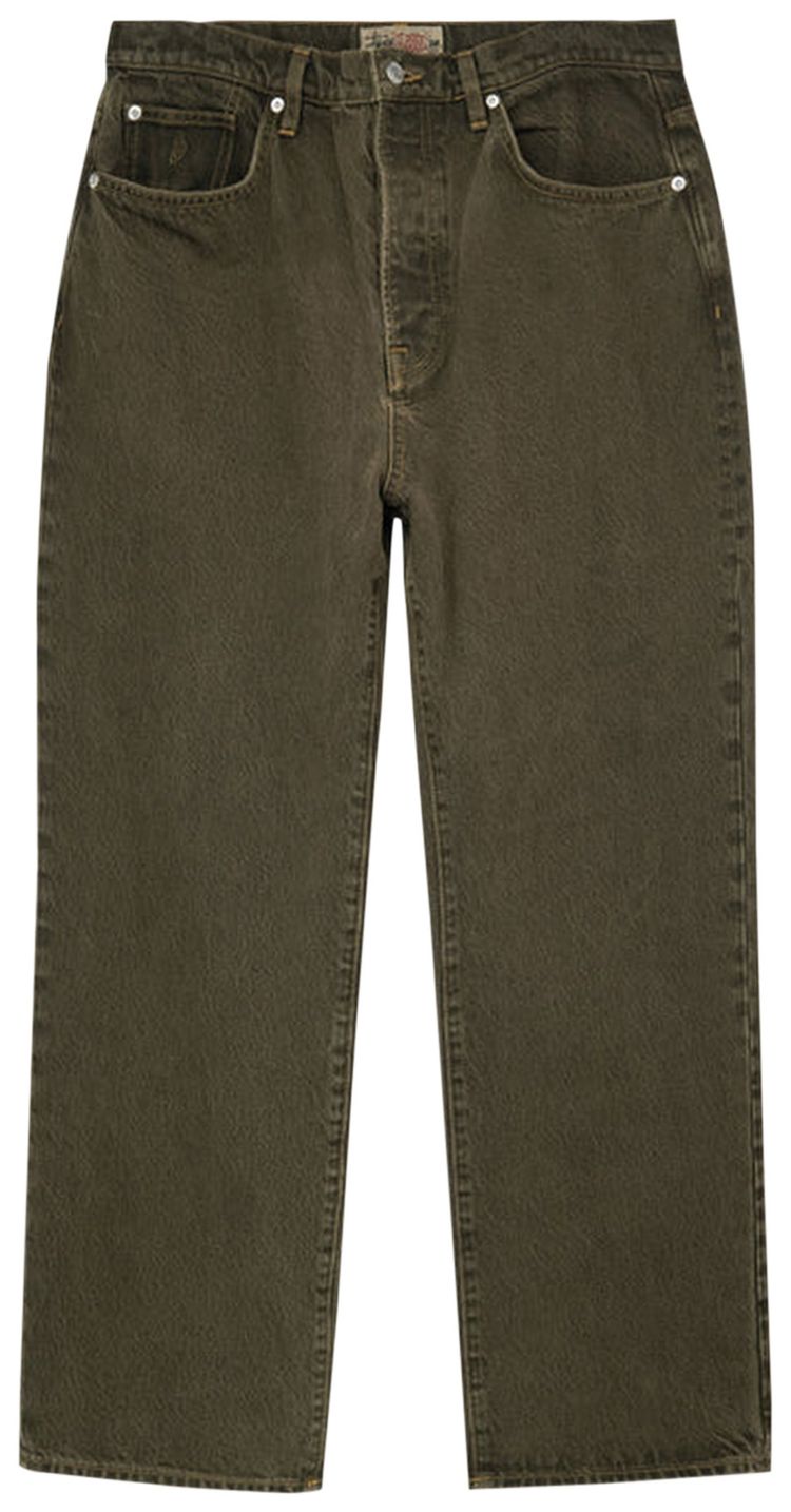 Stussy Denim Classic Jean Olive