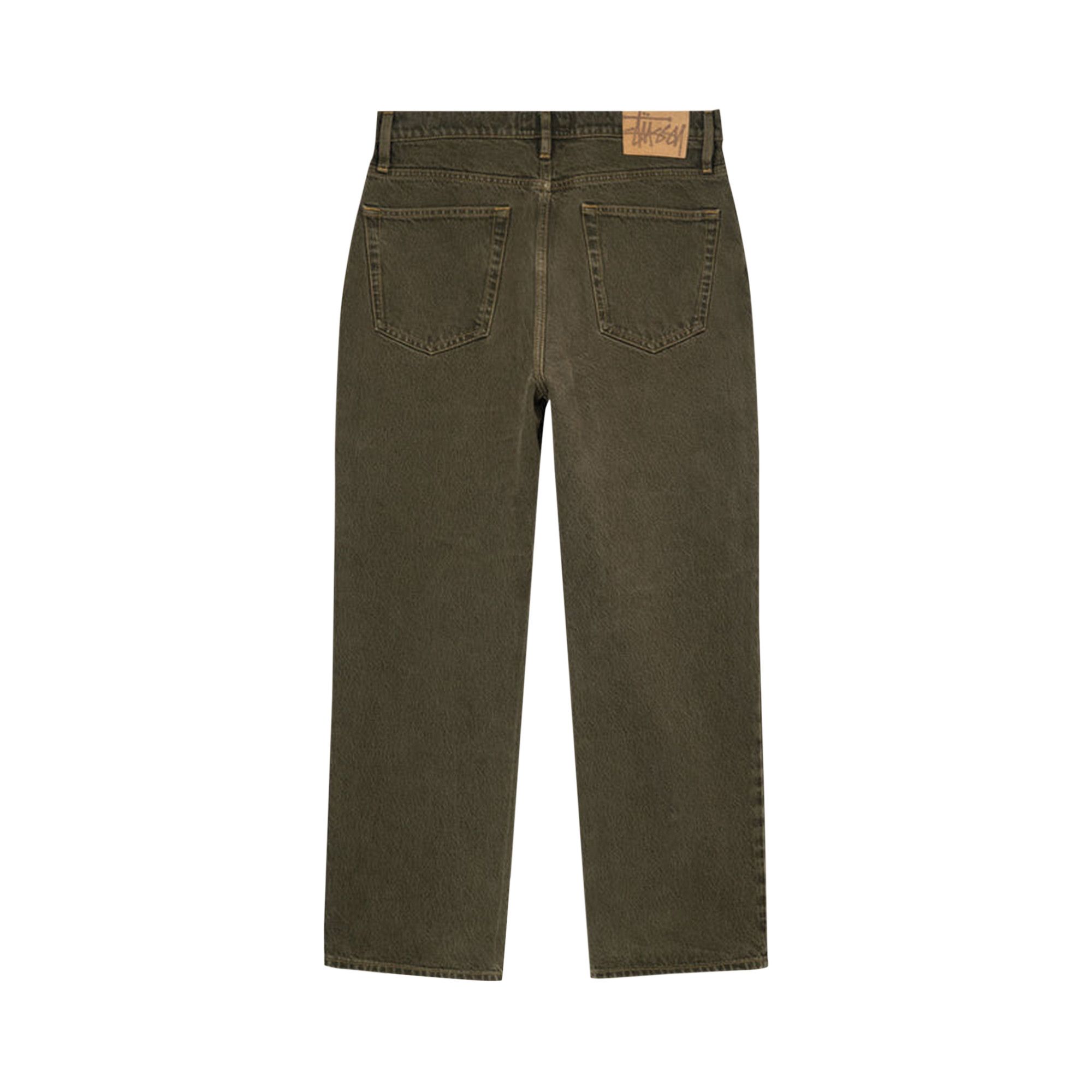 Buy Stussy Denim Classic Jean 'Olive' - 116601 OLIV | GOAT