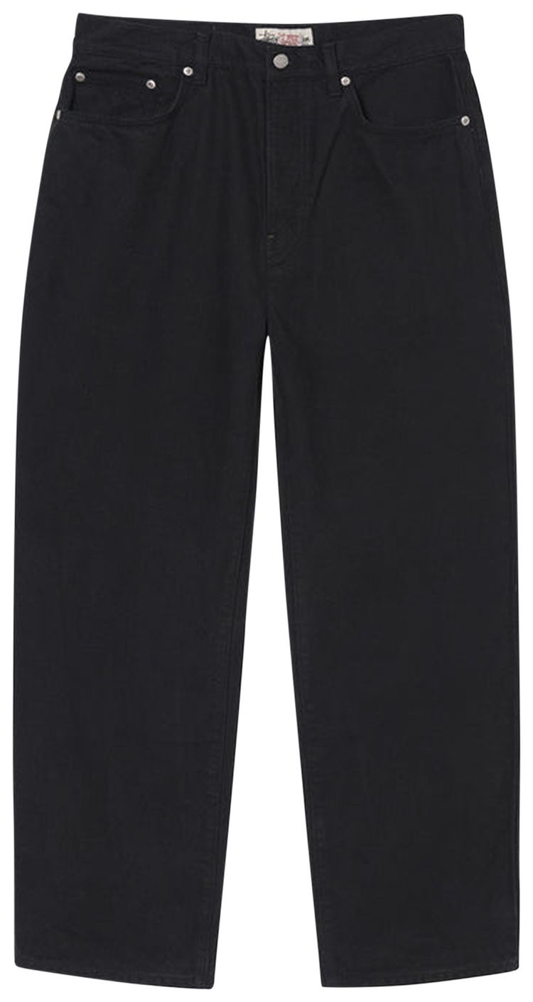 Stussy Overdyed Big Ol Jean Black