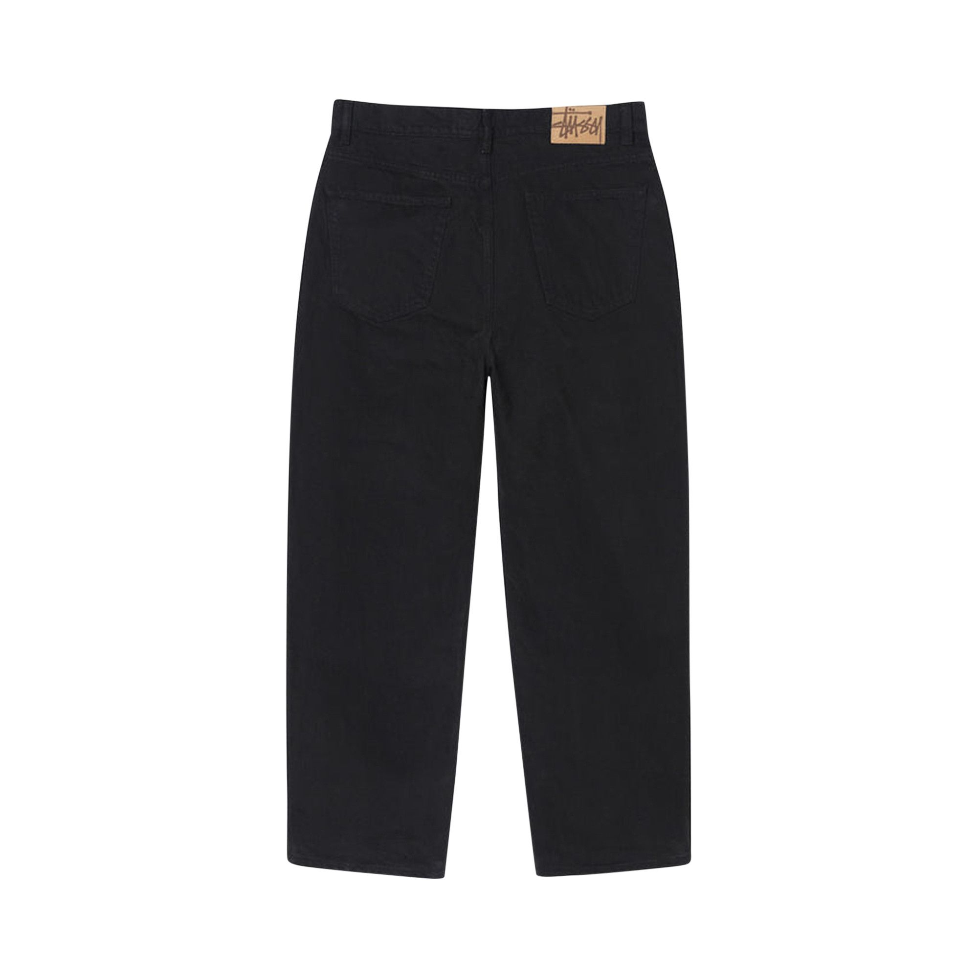 Buy Stussy Overdyed Big Ol' Jean 'Black' - 116577 BLAC | GOAT