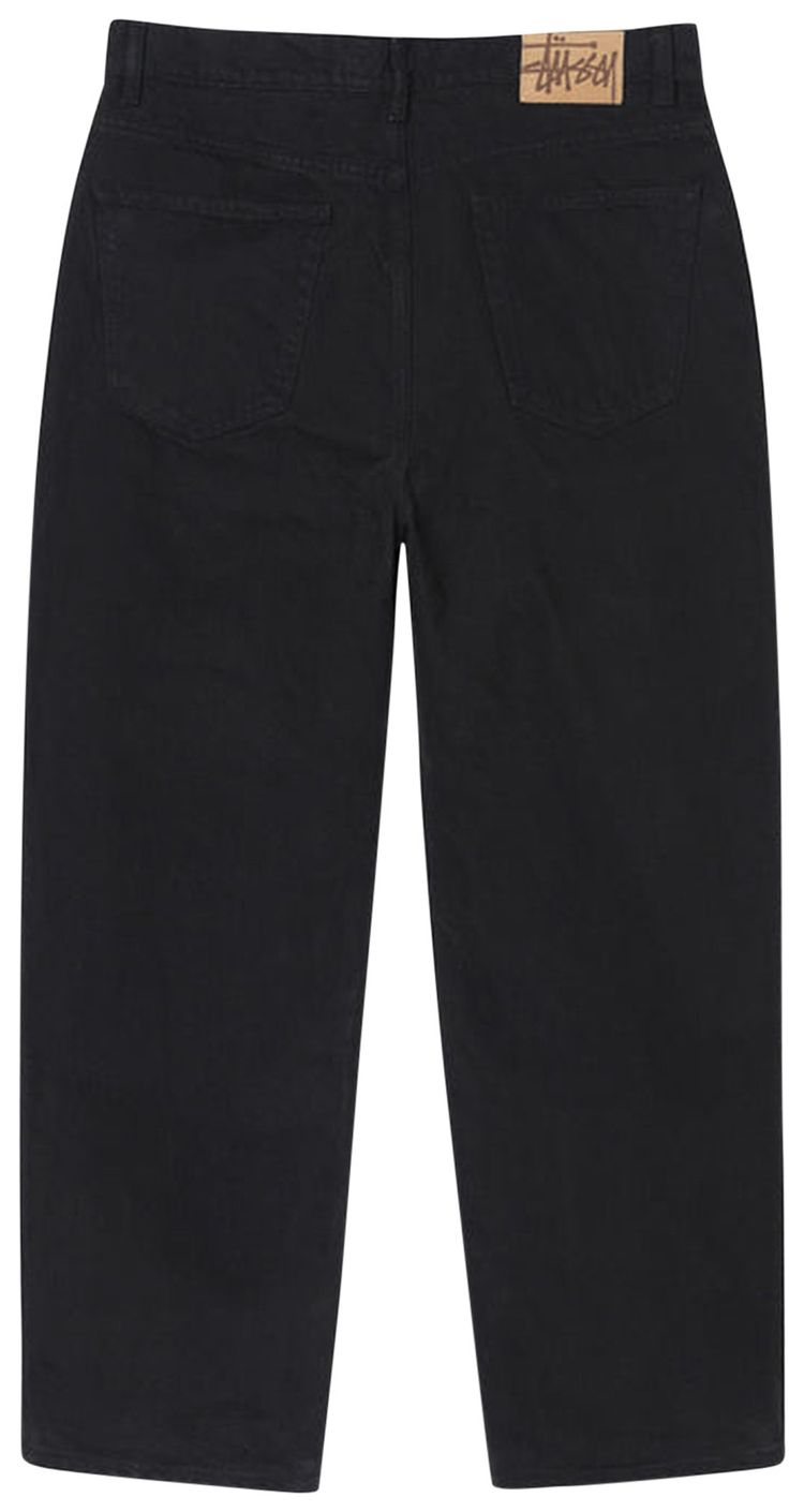Stussy Overdyed Big Ol Jean Black