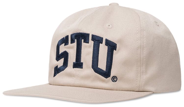 Stussy Stu Arch Strapback Cap Khaki