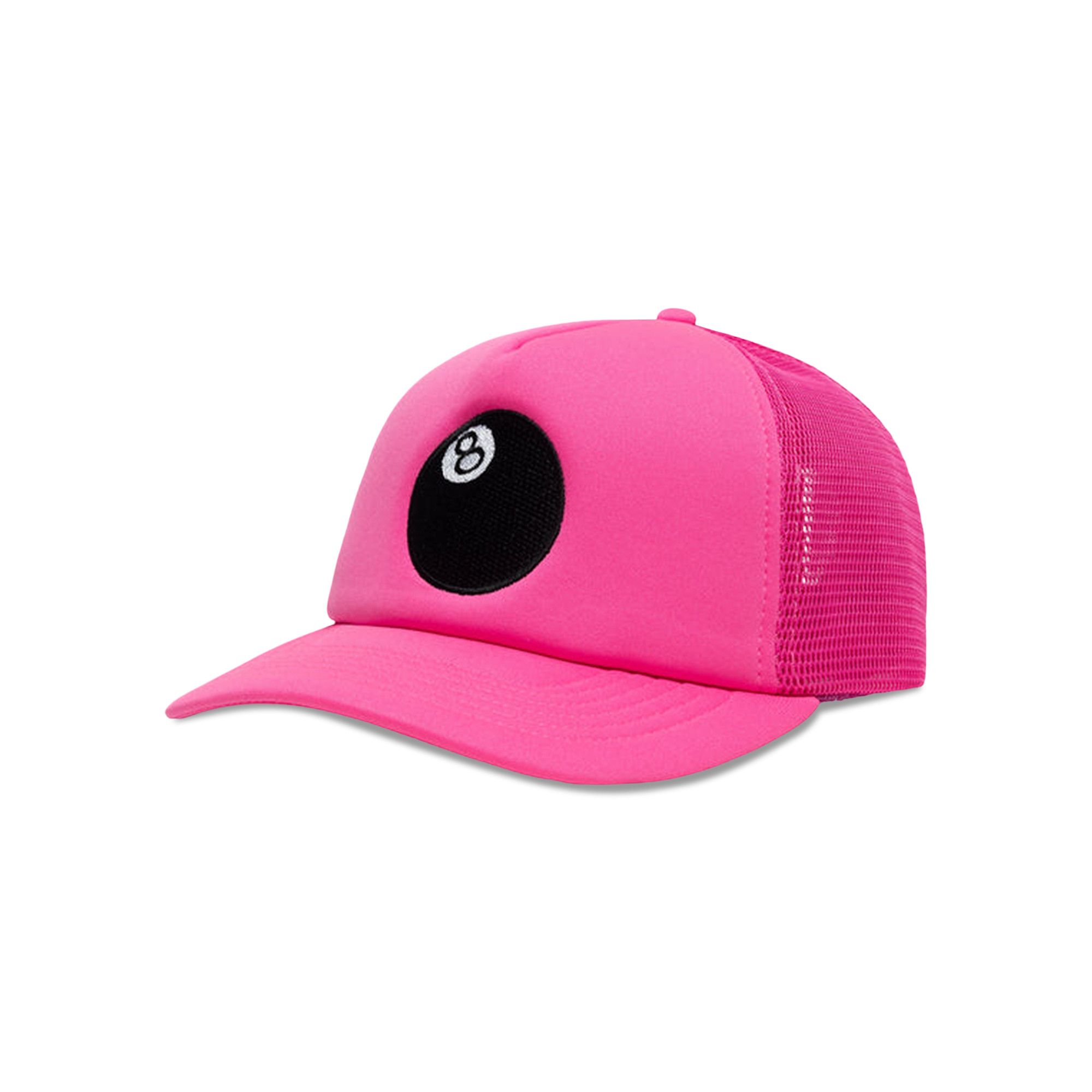 Pink stussy baseball cap hotsell