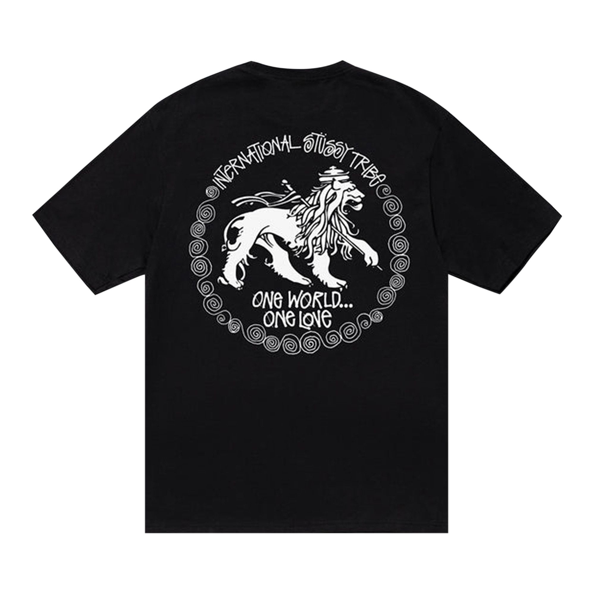 Buy Stussy IST Lion Tee 'Black' - 1904821 BLAC | GOAT