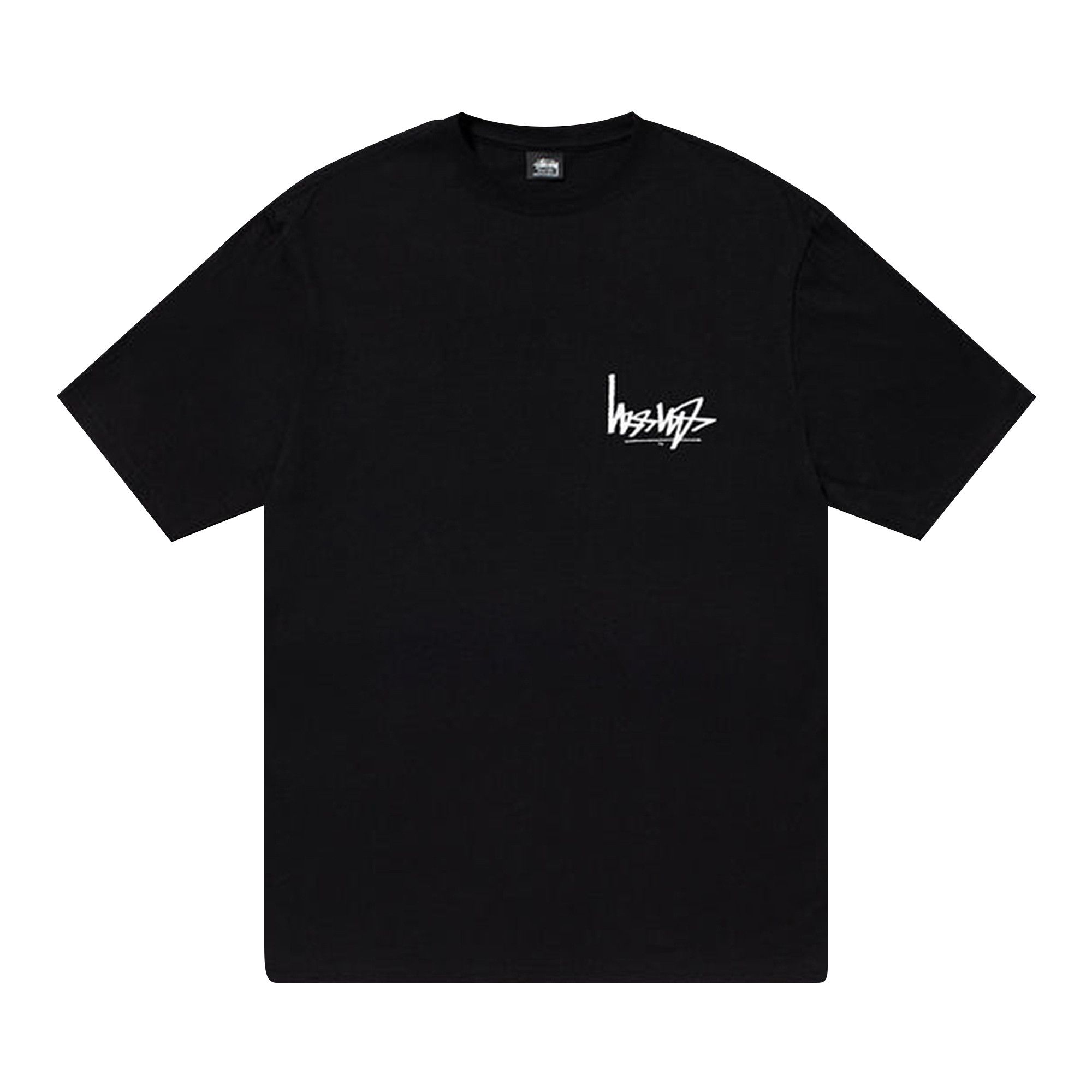 Buy Stussy Flipped Tee Black 1904895 BLAC GOAT