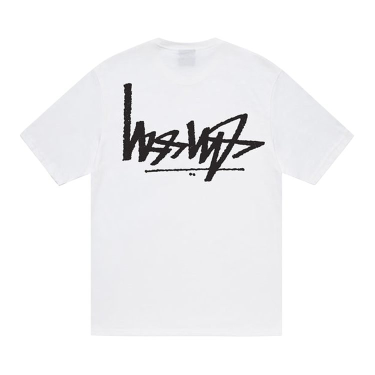 Stussy Flipped Tee White