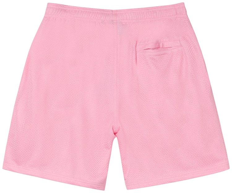 Stussy Big Basic Mesh Short Pink