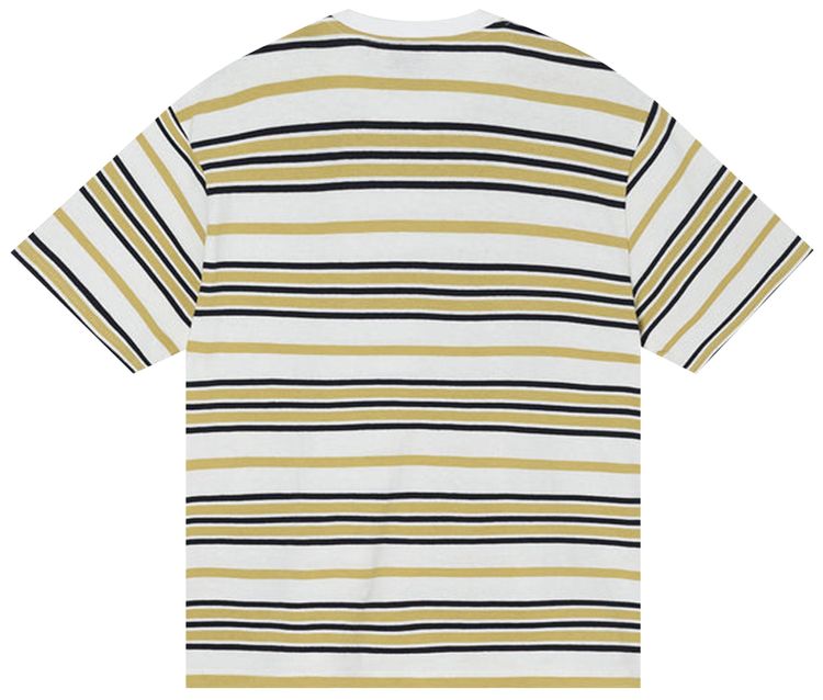 Stussy Alton Stripe Crew Bone