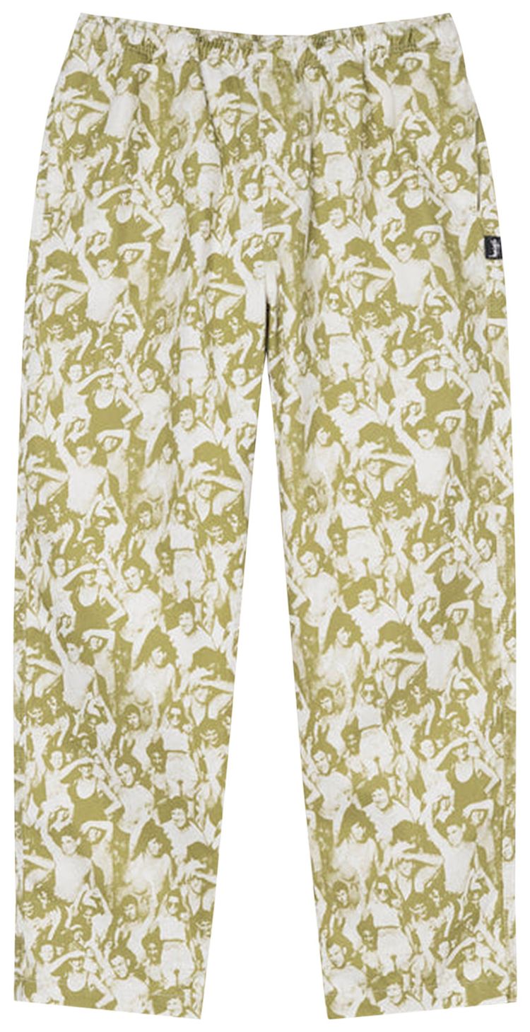 Stussy Mob Beach Pant Green