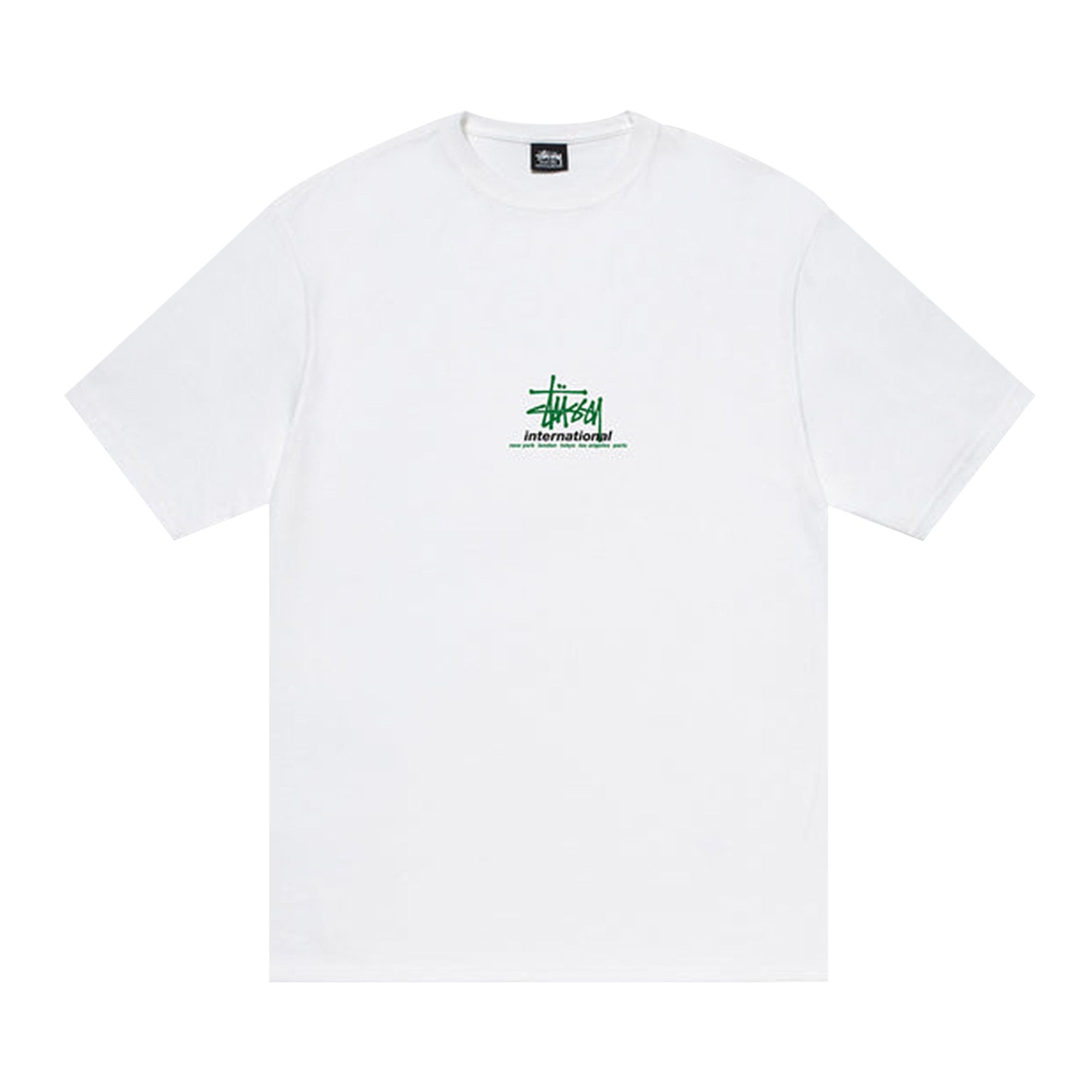 Buy Stussy International Tee 'White' - 1904820 WHIT | GOAT AE
