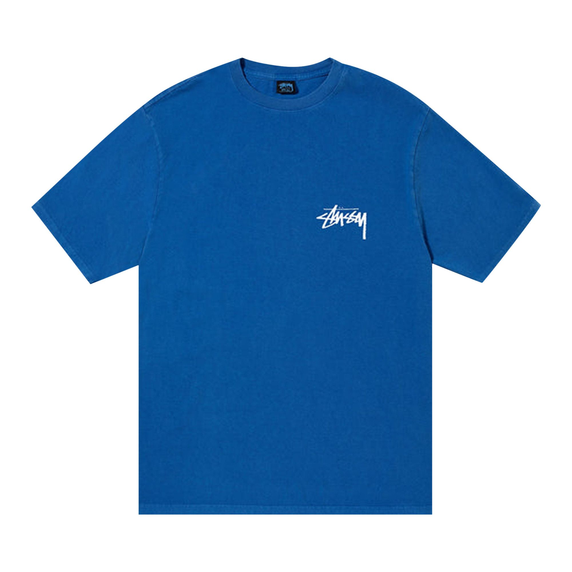 Buy Stussy Skate Posse Pigment Dyed Tee 'Blue' - 1904832 BLUE | GOAT