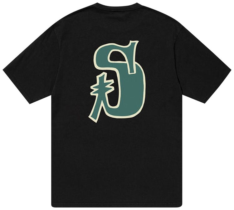 Stussy Solo S Pigment Dyed Tee Black