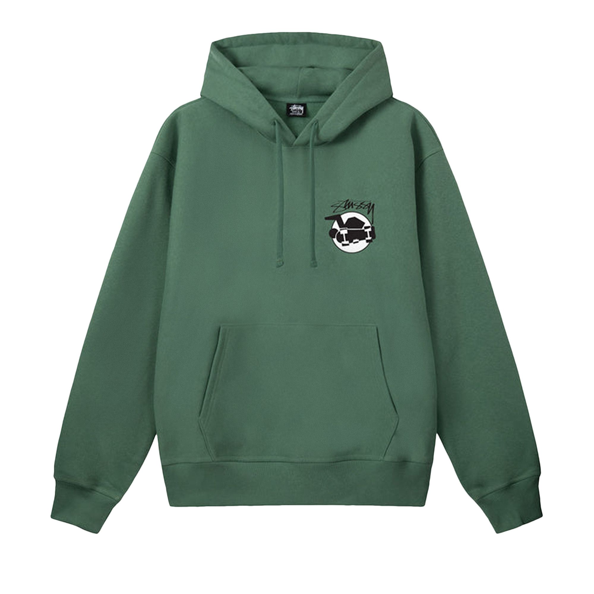 Buy Stussy Skateman Hoodie 'Green' - 1924824 GREE | GOAT