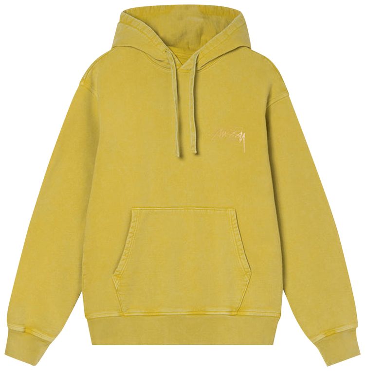 Stussy Dyed Stussy Designs Hoodie Yellow