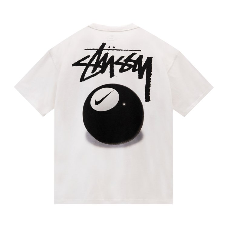 Nike x Stussy 8 Ball Tee White