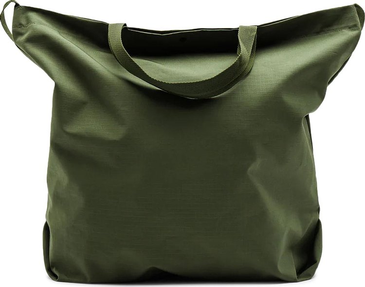 Engineered Garments Cotton Ripstop Carry All Tote Olive