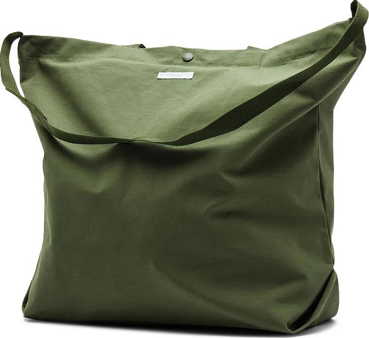 Engineered Garments Cotton Ripstop Carry All Tote 'Olive'