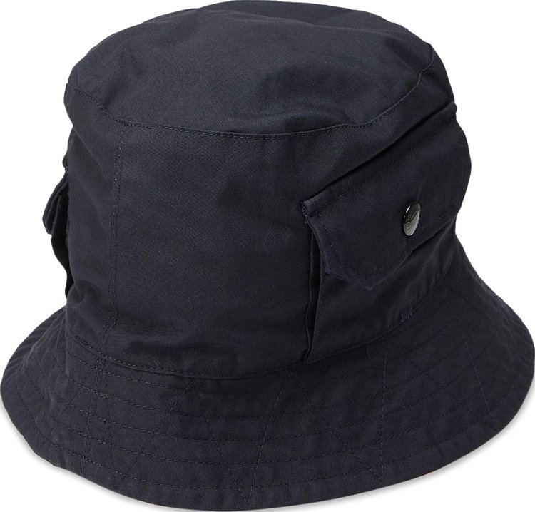 Engineered Garments Poplin Explorer Hat Dark Navy