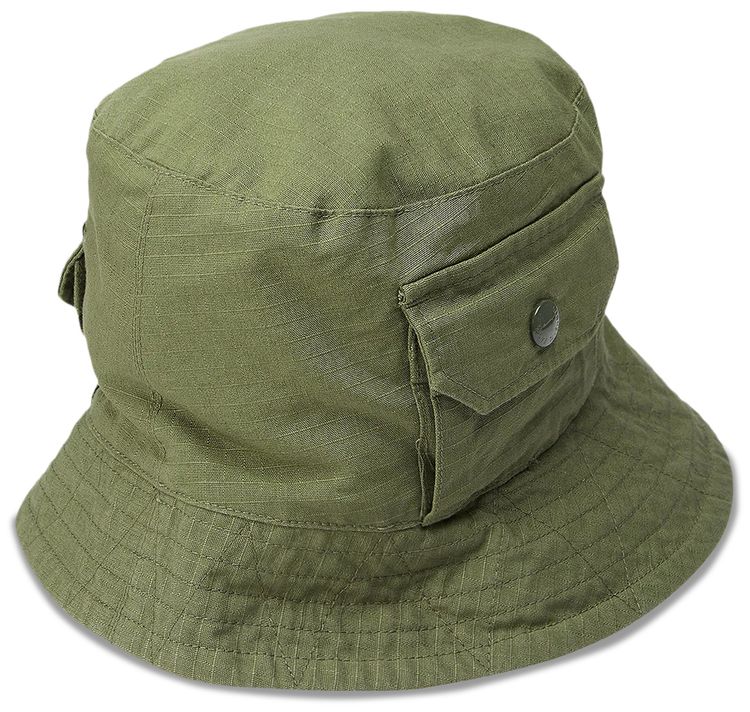 Engineered Garments Cotton Ripstop Explorer Hat Olive