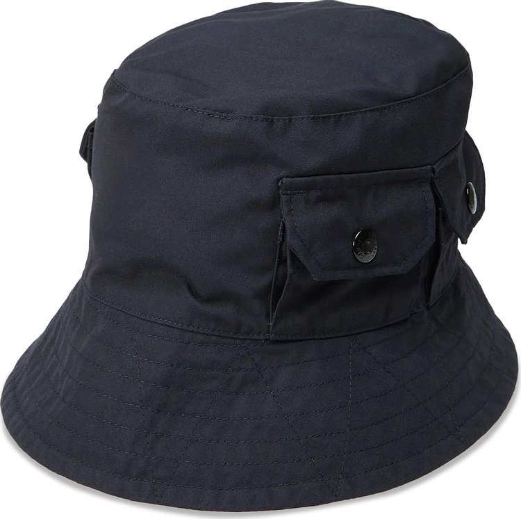 Engineered Garments Poplin Explorer Hat Dark Navy