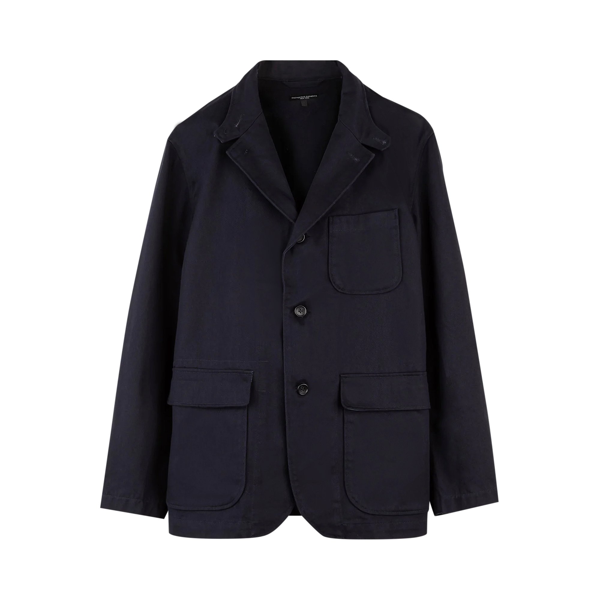 Buy Engineered Garments Heavy Twill Loiter Jacket 'Dark Navy