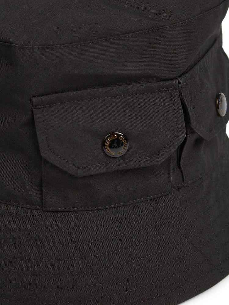 Engineered Garments Poplin Explorer Hat Black