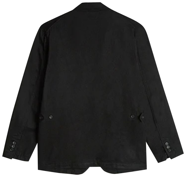 Engineered Garments Wool Cotton Flannel Loiter Jacket Black