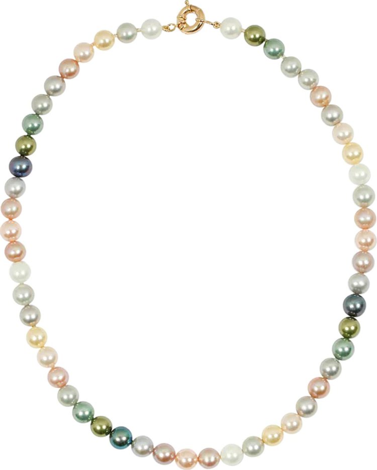 Polite Worldwide Multicolor Pearl Necklace 'Gold'
