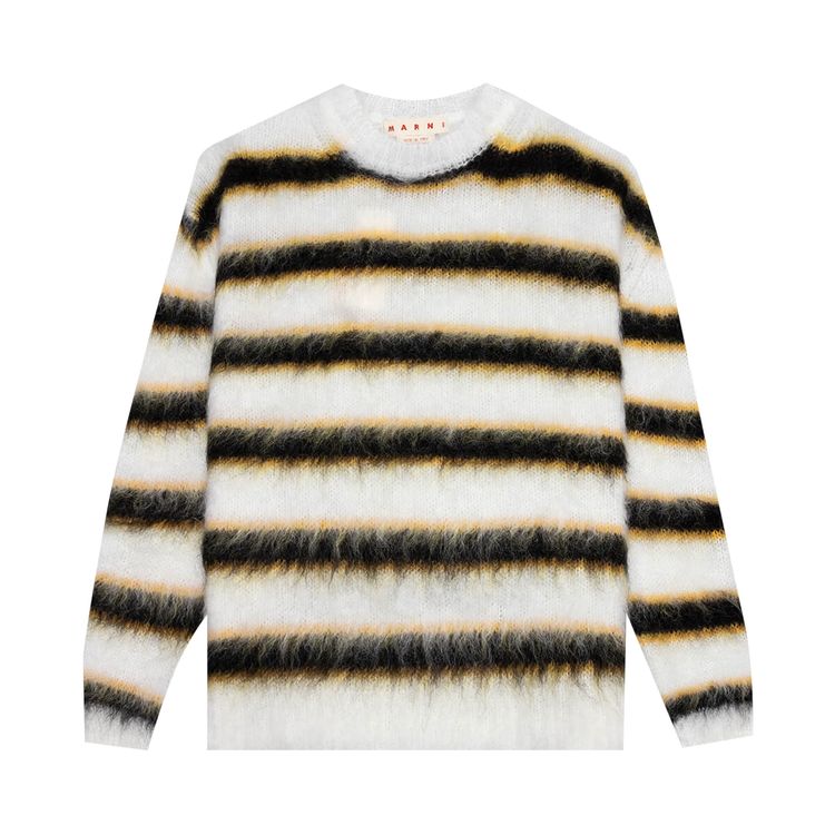 Marni Roundneck Sweater Lily White