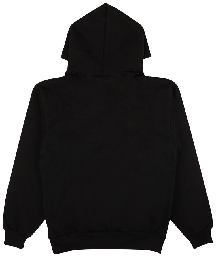 Sp5der OG Rhinstone Web Hoodie Sweatshirt BlackRed