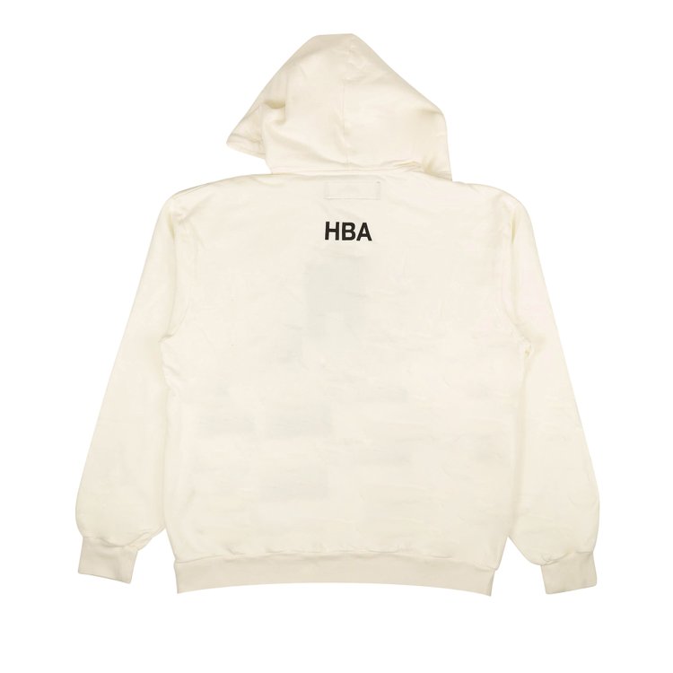 Hood By Air Planisfero Hoodie Sweatshirt White