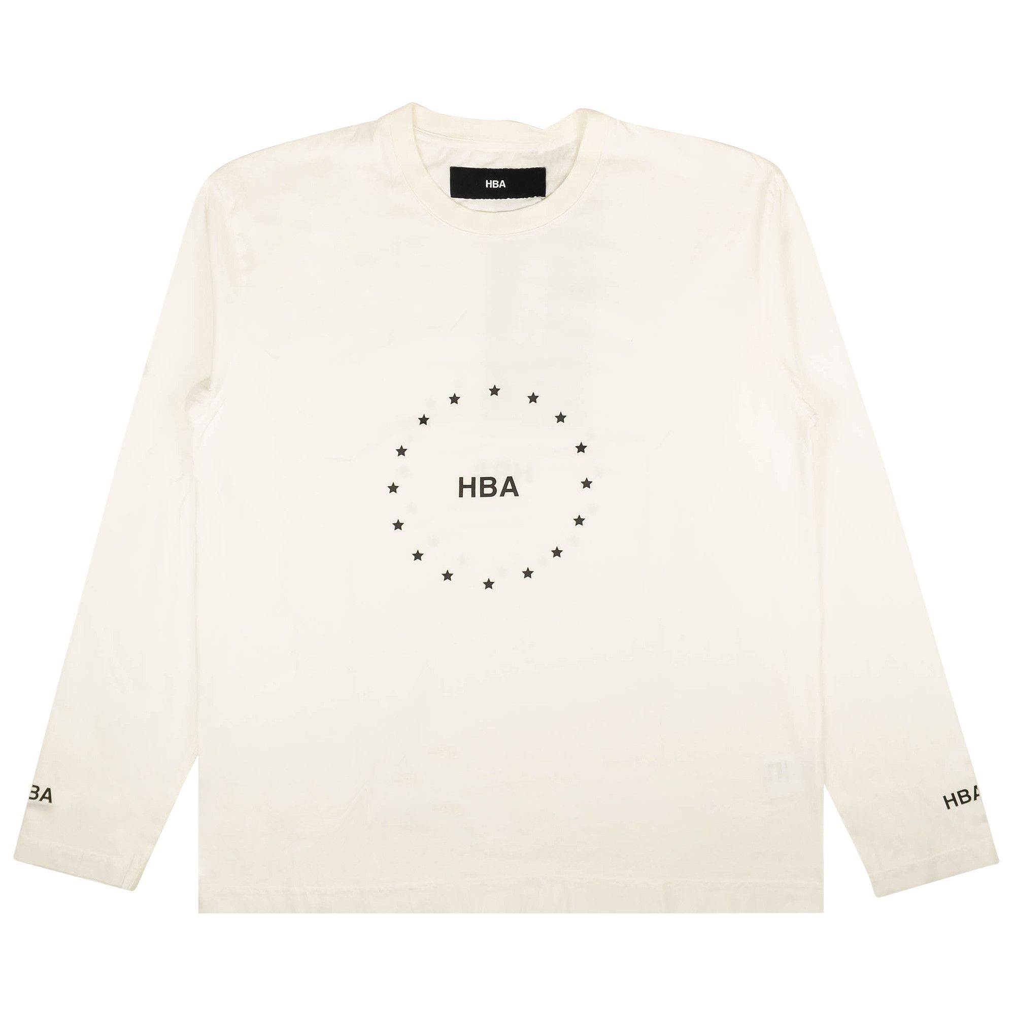 Buy Hood By Air Star Long Sleeve T Shirt White 2835 100000107SLST WHIT GOAT