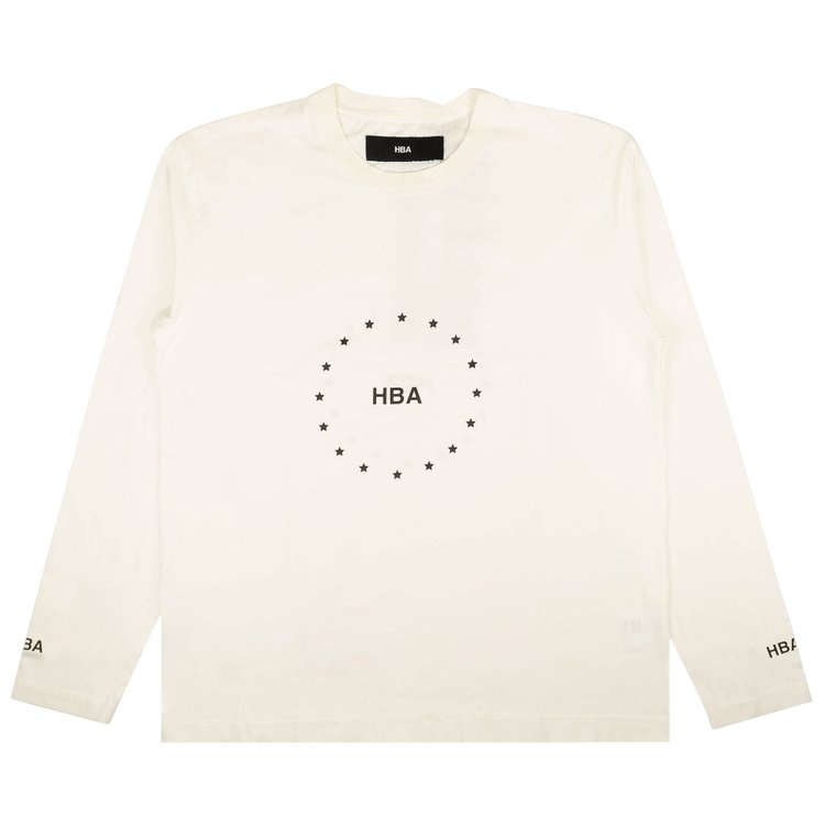 Hood By Air Star Long-Sleeve T-Shirt 'White'