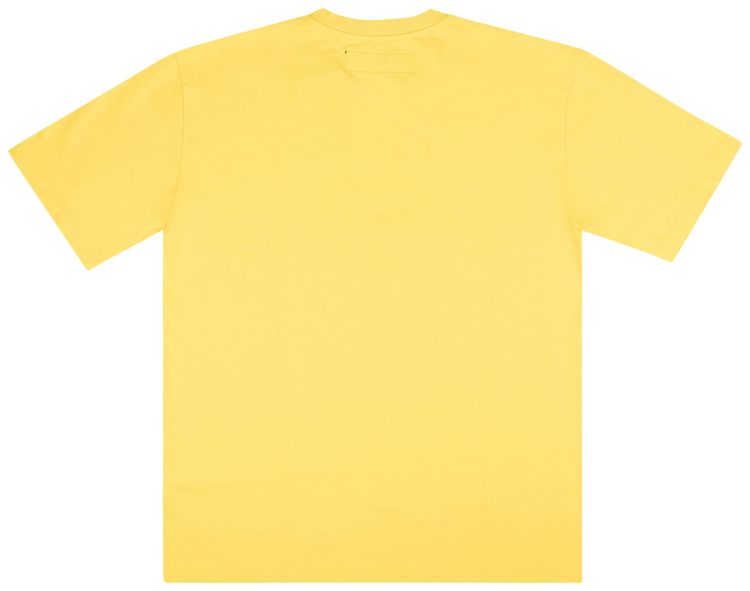 Hood By Air NIV Short Sleeve T Shirt Yellow