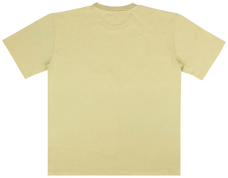 Hood By Air Logo Short Sleeve T Shirt Beige