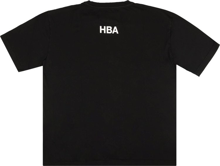 Hood By Air Planisfero Short Sleeve T Shirt Black