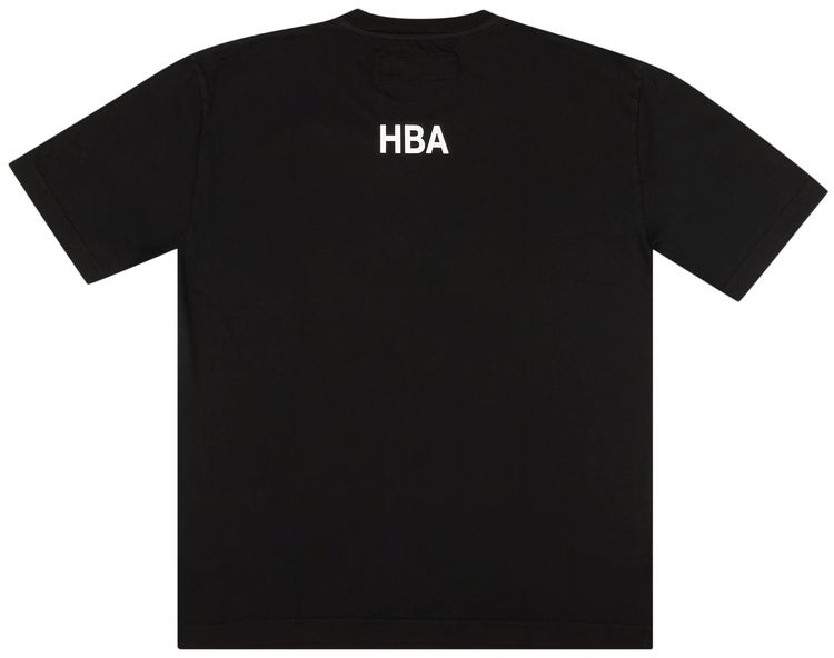 Hood By Air HBATEX 69 Short Sleeve T Shirt Black