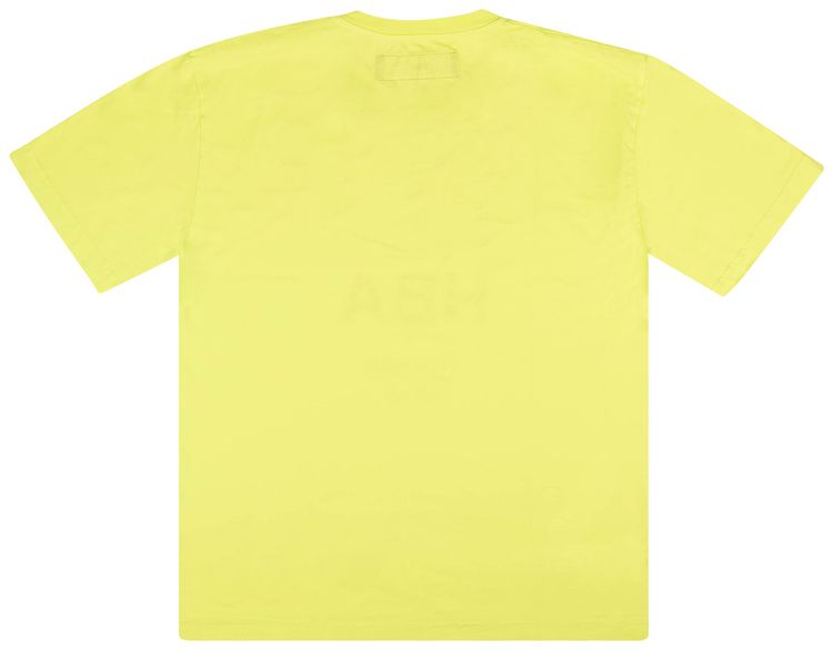 Hood By Air Logo Short Sleeve T Shirt Lime