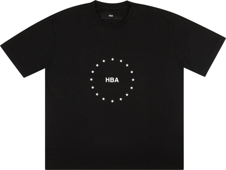 Hood By Air Star Short-Sleeve T-Shirt 'Black'
