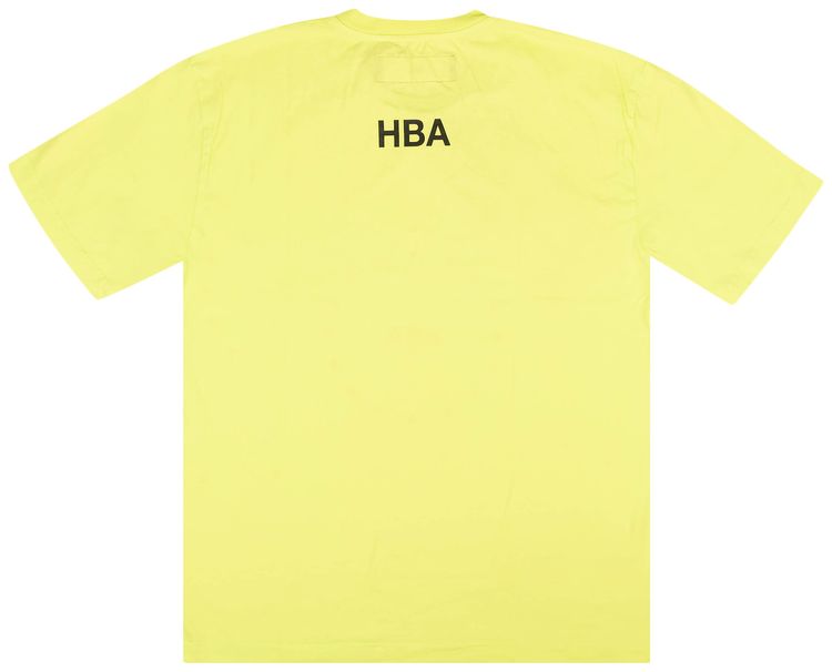 Hood By Air Star Short Sleeve T Shirt Lime