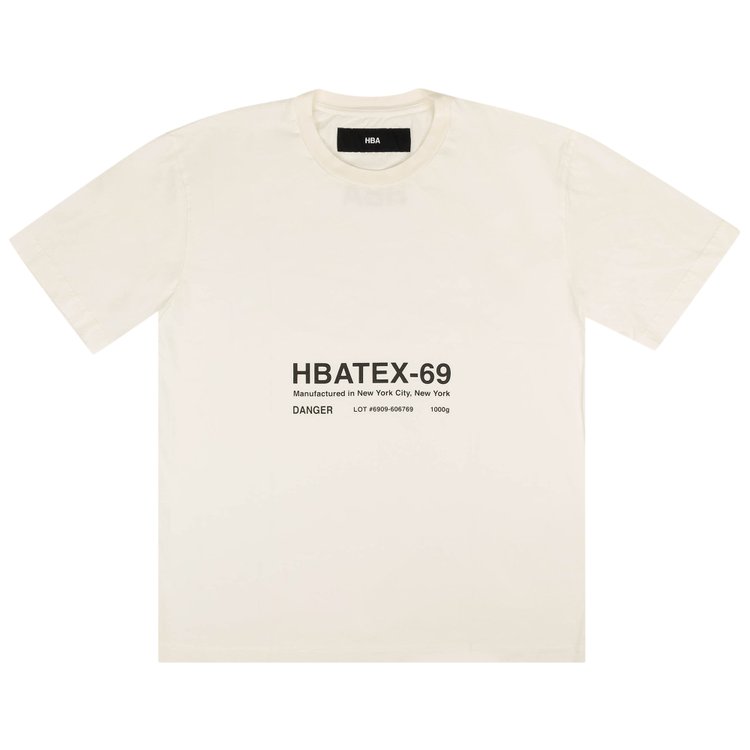 Hood By Air Logo Short-Sleeve T-Shirt 'White'