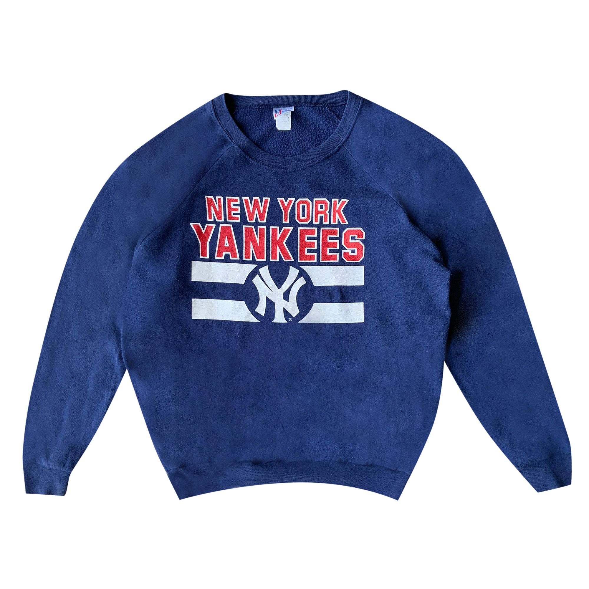 Buy Vintage 1980 s New York Yankees Sweatshirt Navy 2934 1SS220106V8NY NAVY GOAT UK