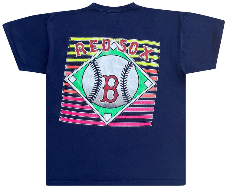 Vintage 1990s Boston Red Sox Pocket Tee Navy