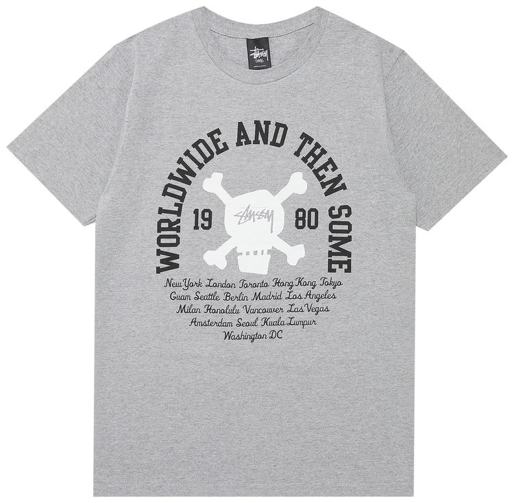 Stussy And Then Some Tee Grey Heather