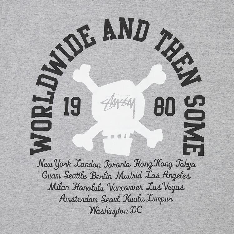 Stussy And Then Some Tee Grey Heather