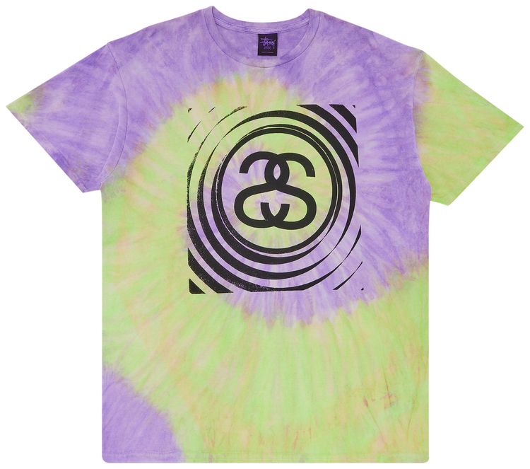 Stussy Spiral Tee Purple