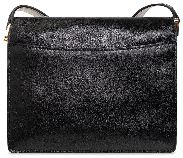 Marni Soft Mini Trunk Bag BlackLimestone