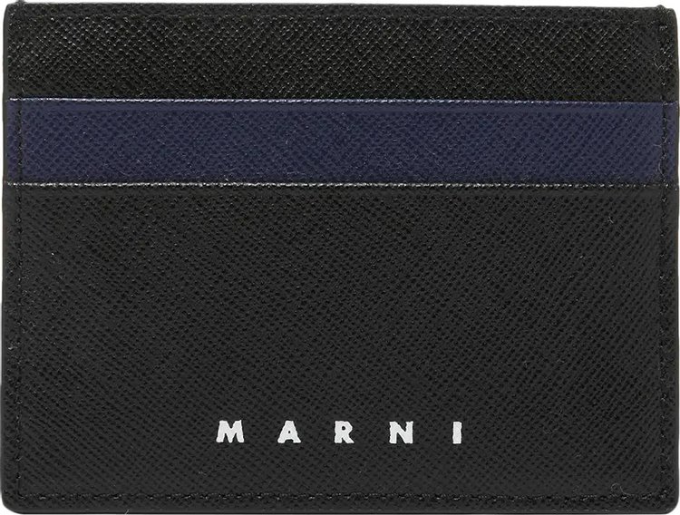 Marni Card Case 'Black/Blublack'