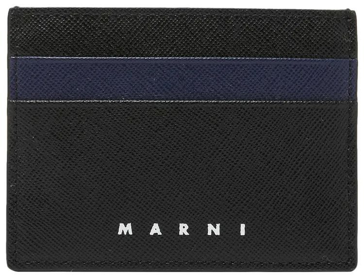 Marni Card Case 'Black/Blublack'